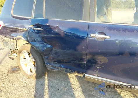 2012 Toyota Highlander Limited V6 z USA, uszkodzony, nr VIN 5TDYK3EH0CS078924